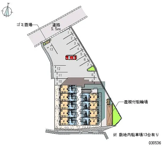 ★手数料０円★相生市栄町　月極駐車場（LP）